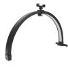 Half Moon Nail Desk Lamp, 20 Inch 1500LM 32005600K Dimmable Lash Light with Phone Clip Foldable Touch Control Led Nail Tech Lamp for Eyelash Extension, Tattoo, Manicure (US Plug) view 1