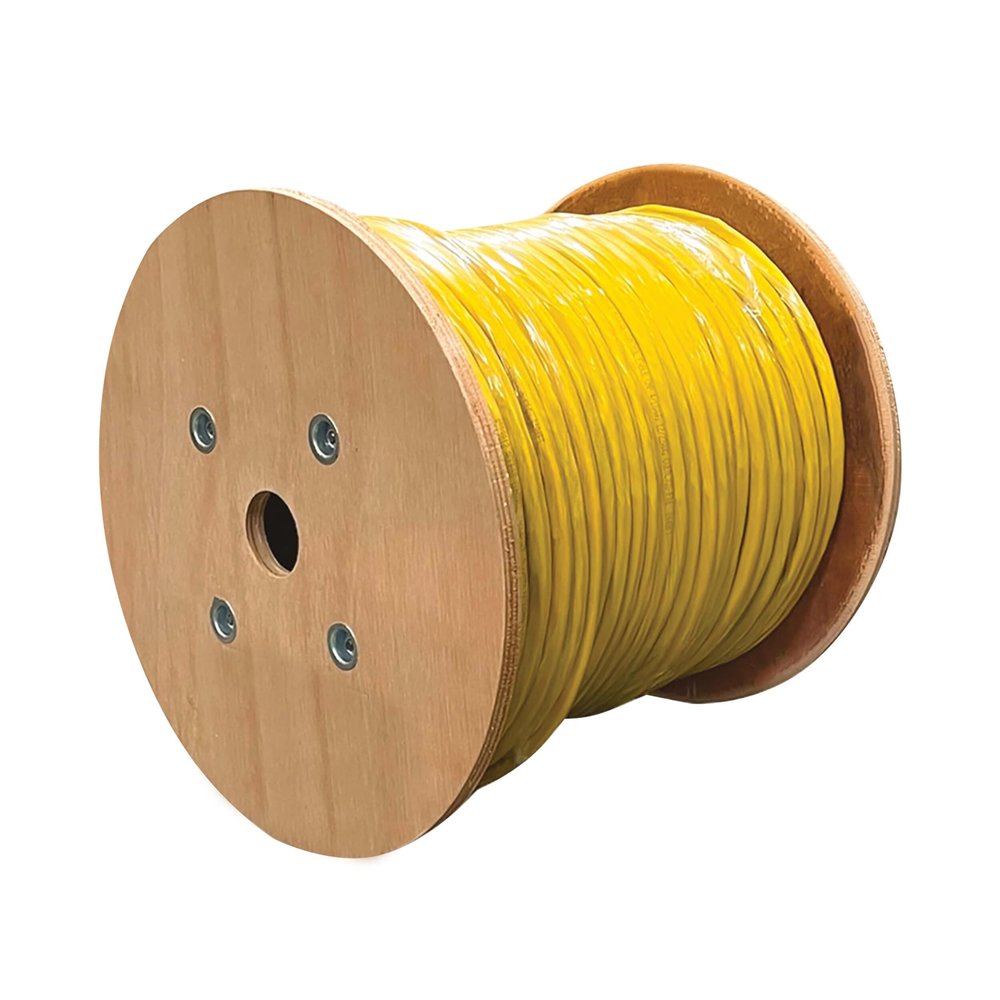 Tripp Lite Plenum-Rated Bulk Access Control Cable Spool, 1000 Feet / 305 Meters, 4 Component Cable Bundles, Bare Wire Connectors, CMP Rated Jacket, Lifetime Manufacturer's Warranty (A300-01K-YW)