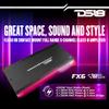 DS18 FX6 6-Channel Amplifier with Acrylic Cover and Flush Mount with RGB Dream LED Lights for Custom Installation - Class D 6 X 180 Watts @ 4 Ohm 4500W Peak Power - Versatile Installation Options view 2