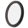 Blue Streak Special Effects Filter, Special Effects Lens Filter Anamorphic Special Effects Filter, Optical Glass, Captivating Cinematic Video, Wear Proof, Portable (49mm) view 2