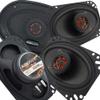Audiobank AB462S 4x6 Inches 450 Watt Max Power 2-Way Car Audio Stereo Coaxial Speaker (1 Pair) - 2 Speakers view 1