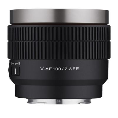 Rokinon 100mm T2.3 Full Frame Telephoto Cine Auto Focus Lens for Sony E (CAF100-NEX)