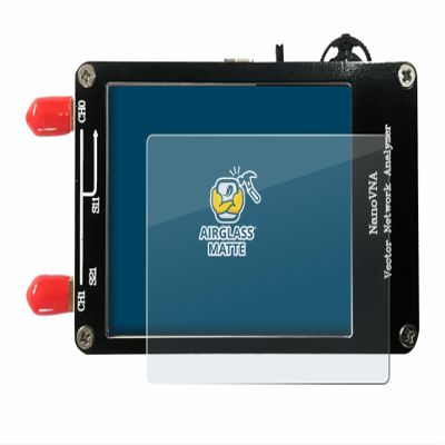 BROTECT Anti-Glare Glass Screen Protector Matte Compatible with NanoVNA H (Handheld) - Anti-Scratch 9H Protection Film