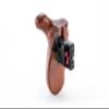 Tilta Advanced Left Side Wooden Handle (1/4-20" with Locating Pins - Type XI) | Black Walnut Wood & Aluminum Alloy Build | Quick Release Button view 1