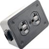 True1 to Quad Edison NEMA 5-20R Breakout Stage Power Box with Passthrough view 2
