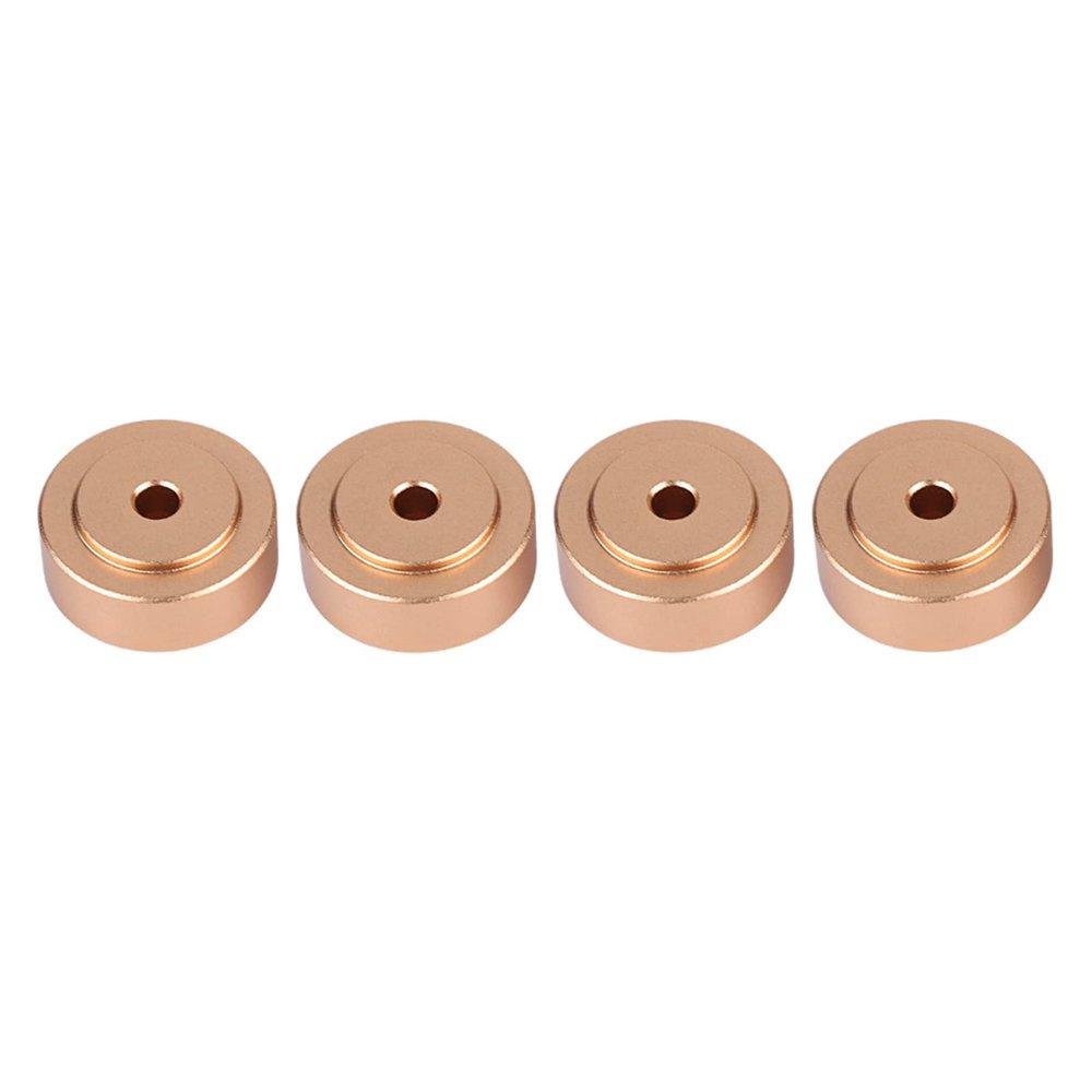 MUNEFE Speaker Isolation Feet, Shock Absorber Amplifier Pads, Shock Absorber Floor Protectors for Subwoofer Recorders(ld)