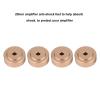 MUNEFE Speaker Isolation Feet, Shock Absorber Amplifier Pads, Shock Absorber Floor Protectors for Subwoofer Recorders(ld) view 3