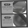 HOMSFOU 1 Pair Protective Safety Toe Guard Safety Footwear Safety Shoe Cap Protective Toe Covers Toe Protective Covers Shoe Toe Protective Cover Boot Toe Cap Steel Work For Shoes Pendant view 2
