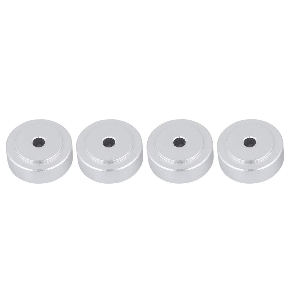 MUNEFE Speaker Isolation Feet, Shock Absorber Amplifier Pads, Shock Absorber Floor Protectors for Subwoofer Recorders(Sier)
