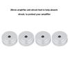 MUNEFE Speaker Isolation Feet, Shock Absorber Amplifier Pads, Shock Absorber Floor Protectors for Subwoofer Recorders(Sier) view 4