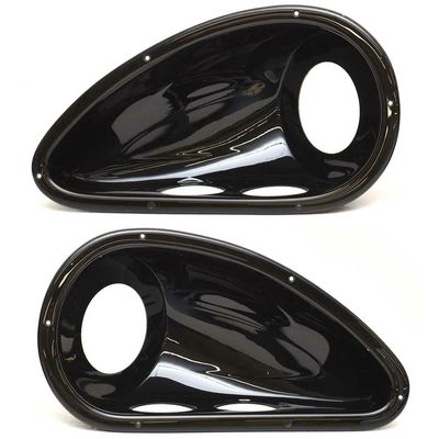 Rinker Boat Side Speaker Panels | w/Cup Holders Black (Set of 2)