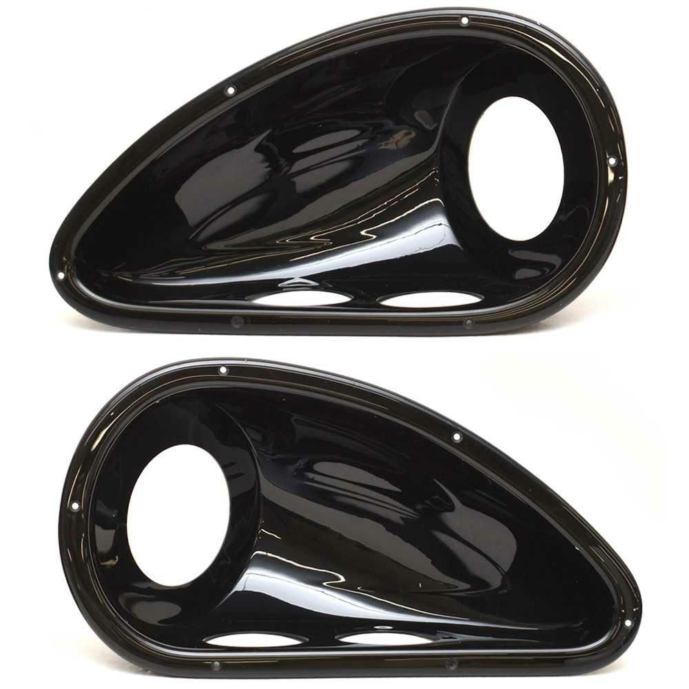 Rinker Boat Side Speaker Panels | w/Cup Holders Black (Set of 2)