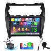 8 Core [4G+64G] Car Radio for Toyota Camry 2012 2013 2014, Android 13 Touch Screen Camry Stereo, DSP 32 EQ/IPS/Carplay/Android Auto/SWC/BT/WiFi + AHD Backup Camera view 1