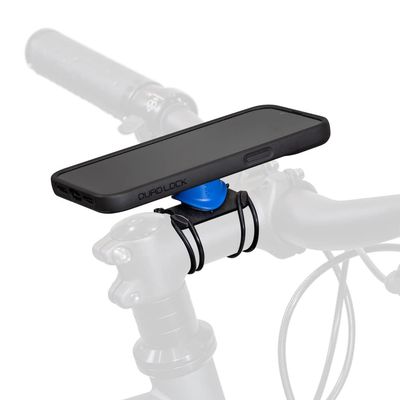 Quad Lock Stem/Handlebar Bike Mount Kit with iPhone 15 Plus