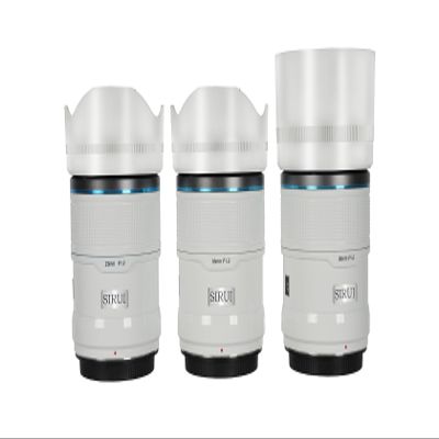 Sirui Sniper f/1.2 Autofocus 3-Lens Kit (E Mount, White)
