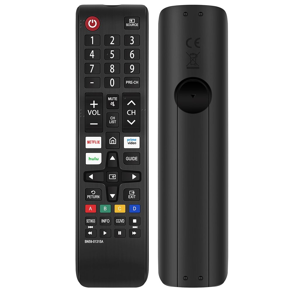 Allimity BN59-01315A BN5901315A Replacement IR Remote Control sub BN59-01315D Remote Compatible with Samsung TU700D TU7000 N5200 RU7300 RU730D RU7200 RU7100 RU710D Series Crystal UHD 4K Smart TV