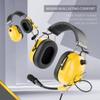 Arrowmax AHDH0042-YW-M17 Over The Head Noise Cancelling Headphone Compatible with Motorola MOTOTRBO R7 MXP600 ION APX N70 N50 N30 view 2