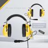 Arrowmax AHDH0042-YW-M17 Over The Head Noise Cancelling Headphone Compatible with Motorola MOTOTRBO R7 MXP600 ION APX N70 N50 N30 view 4