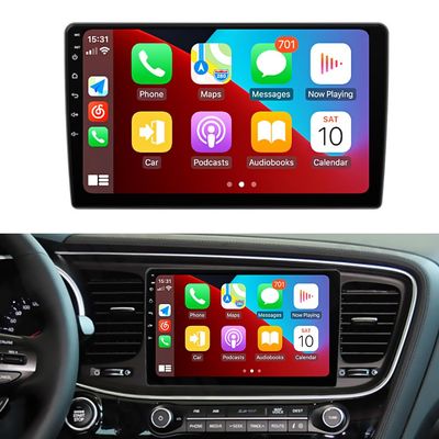 Hac Sa Beach for Kia Optima K5 Radio 2014 2015 Car Stereo 9" IPS Touchscreen Carplay GPS Navigation Android Auto BT with Free Backup Camera FM SCW 4GB RAM+64GB ROM