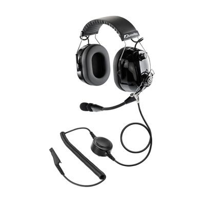 ArrowMax AHDH0042-BK-M17 Over The Head Noise Cancelling Headphone Compatible with Motorola MOTOTRBO R7 MXP600 ION APX N70 N50 N30