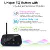 SIMOLIO Bluetooth 5.0 Receiver for Home Stereo Speaker, Bluetooth Transmitter for TV, aptX Low Latency & HD Wireless Audio Adapter, Long Range, Optical RCA AUX 3.5mm Outputs/Inputs view 3