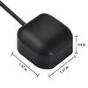 SCREENTRONICS 3FT Navigation GPS Antenna SMA Male Connector Magnetic Base Waterproof Compatible Replacement with Head Unit System Module Truck Marine Boat GPS Tracker Car Stereo Radio 1575.42MHz view 4