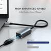 Satechi USB C to Ethernet Adapter, 2.5 Gbps Speed, Compatible with MacBook Air/Pro M5/M4, iPad Air/Pro M5/M4, iPhone 17 and More USB C Devices view 2