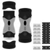 XIZAO Scraper Tool Set 2 Pack Double Edge Multi-Purpose Scraper Cleaning Tool with 20Pcs Replacement Part Plastic Paint Glass Scraper for Removing Windows Stickers Labels, XZ2GSBGDUS view 1