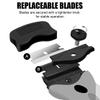 XIZAO Scraper Tool Set 2 Pack Double Edge Multi-Purpose Scraper Cleaning Tool with 20Pcs Replacement Part Plastic Paint Glass Scraper for Removing Windows Stickers Labels, XZ2GSBGDUS view 3