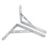 Triangle Board Shelf BracketsStainless Steel Triangular Bracket Wall Bearing Reset Rack Marble Hand wash Basin Bracket partition Wall Bracket Wall Support Tripod Household Rack Bracket (Color : Norma view 1