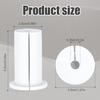 2pcs Wall Hole Cable Routing Kit for Starlink, Silicone Cable Feed Through Bushings Wall Grommets for 1 Inch Cables Cable Protective Sleeve for Starlink Cable Router and Ethernet Cable Adapter (White) view 2