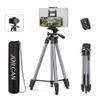 JOILCAN 67" Tripods Camera Tripod, Phone Tablet Tripod for Video Recording Vlog Photo with Remote Carry Bag, Aluminum Lightweight Travel Tripods view 1