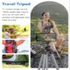 JOILCAN 67" Tripods Camera Tripod, Phone Tablet Tripod for Video Recording Vlog Photo with Remote Carry Bag, Aluminum Lightweight Travel Tripods view 2