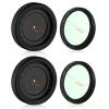 Adjustable Iris Aperture Diaphragm Filter Pack M30 to M37 Iris Aperture Diaphragm Adapter Optical Diaphragm 1.5-26mm Lens Module Adapter Ring PVS-14 PVS 14 (Adjustable Iris Filter Cover Set*2) view 2