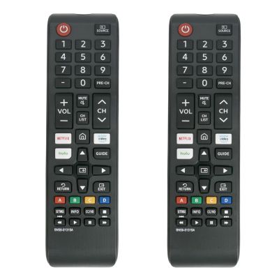 2 Packs Universal Replacement Remote Control Compatible for All Samsung TV, 4K Crystal TV, UHD,LED, QLED, LCD HDTV, Series 6/7/8/9/ TU-7000 Flat Curved Smart Television