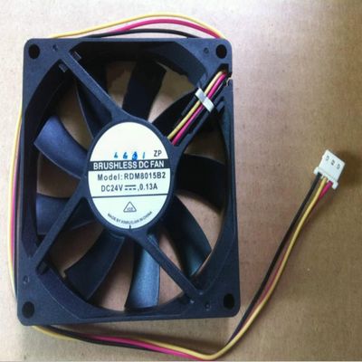 Cooling Fan 24V 80MM, RDM8015B2 DC24V 0.13A 8CM 80x80x15mm