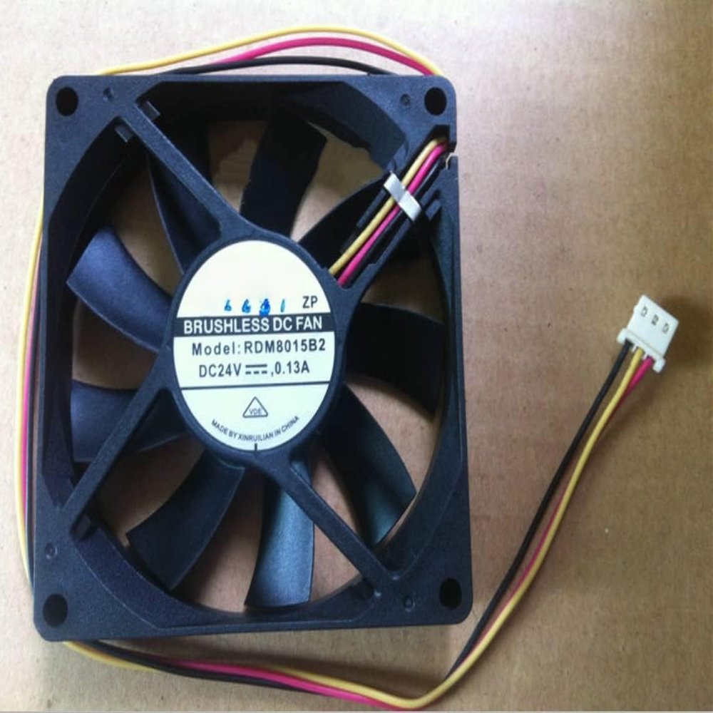 Cooling Fan 24V 80MM, RDM8015B2 DC24V 0.13A 8CM 80x80x15mm