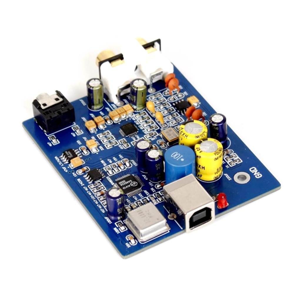 YJ00130 Assembled HiFi SA9023 ES9018K2M Audio DAC Sound Card 24-bit 96K