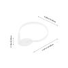 NUOBESTY 4pcs Earmuff Making Frame Earmuff Support Rack for Projects Comfortable Fit for Outdoor Activities Supplies for Crafting view 2