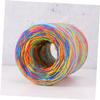 STOBOK Decorative Raffia Rope for Crafting Handmade Home Wedding Supplies Soft Textured Wrapping Rope for Flower Decoration and Tapestry Weaving view 3