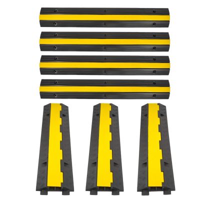 CXRCY Cable Ramp 3 Pack of 2 Channel & Cable Ramp 4 Pack of 1 Channel