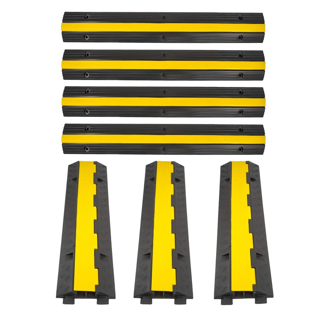 CXRCY Cable Ramp 3 Pack of 2 Channel & Cable Ramp 4 Pack of 1 Channel