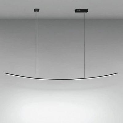 Modern Dining Room Pendant Light LED Dimmable Simple - Metal Line Hanging Lamp Indoor Home Decoration Ceiling Hanging Light Adjustable Lighting Lamp,Pendant