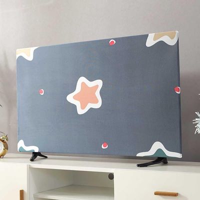 ABANO TV Universal Protectors Indoor/Outdoor for Smart TV Polyester Elastic Stretchable Outdoor TV Cover Dustproof 32/43/50/55 inch etc Multiple Size Options TV Cover-006||45''
