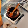 Coffee Mug Warmer for Desk,Tea Warmer for Desk,Electric Coffee Cup Warmer with 3-Temp Settings,Smart Coffee Warmer for Desk Keep Coffee, Beverage, Hot Chocolate Warm view 2
