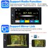 6.2 inch Double Din Carplay, Android Auto Car Stereo HD Touchscreen Bluetooth Multimedia DVD CD Radio Player, Car Play Mirror Link Car Audio Receiver RDS AM FM USB SD AUX view 4