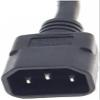Toptekits C14 to C13 IEC Lock,6ft/1.8m IEC320 C14 to C13 with Lock Power Cord 10A/250V, 16AWG, C14 to Locking C13 Computer Power Cord PC,C13 C14 Cable(C14 to Locking C13, 6ft/1.8m) view 4