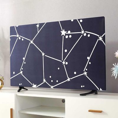 ABANO TV Universal Protectors Indoor/Outdoor for Smart TV Polyester Elastic Stretchable Outdoor TV Cover Dustproof 32/43/50/55 inch etc Multiple Size Options TV Cover-001||65''