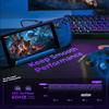 LISEN Docking Station for ASUS ROG ALLY X & Steam Deck & Lenovo Legion GO, Dual Cooling Fan [Zero Distraction] ROG ALLY Dock Station with 4K@60Hz,USB 3.0*3, PD100W and Ethernet Fit For Steam Deck OLED view 4