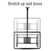 THEGA Ceiling TV Mount Bracket - TV Ceiling Mount Adjustable Bracket, Fits Most 55 to 75 Inch Plasma Flat Screen Display, with Loading 176 Lbs Adjustable Ceiling TV Mount Bracket (Size : 1.6cm) view 3